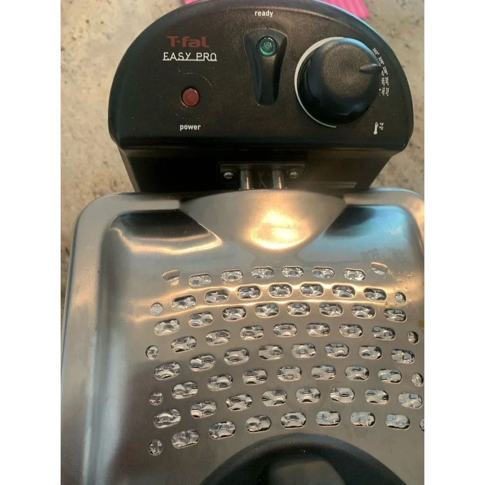 T-fal Easy Pro Deep Frying Machine FR101450 - 3L w/Helen Chen Stainless Steel‎